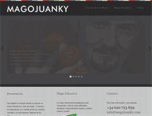 Tablet Screenshot of magojuanky.com